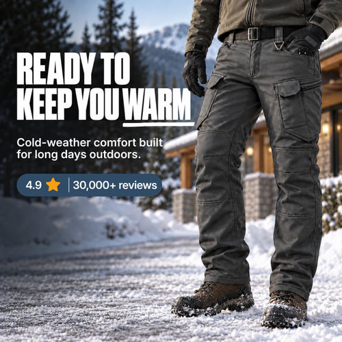 Fleece-Lined Work Pants