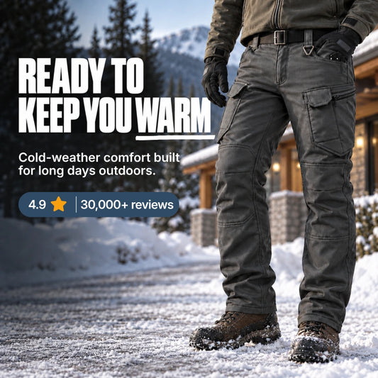 Fleece-Lined Work Pants