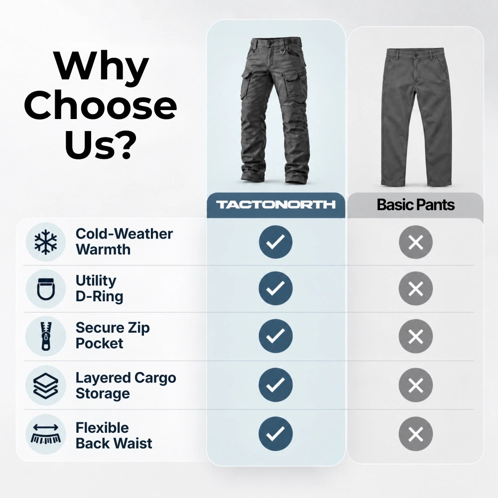 Fleece-Lined Work Pants
