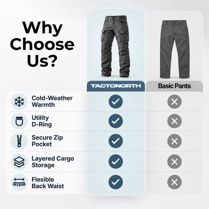 Fleece-Lined Work Pants