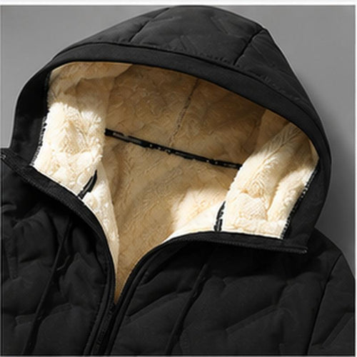 Fleece-Lined Faux Fur Jacket