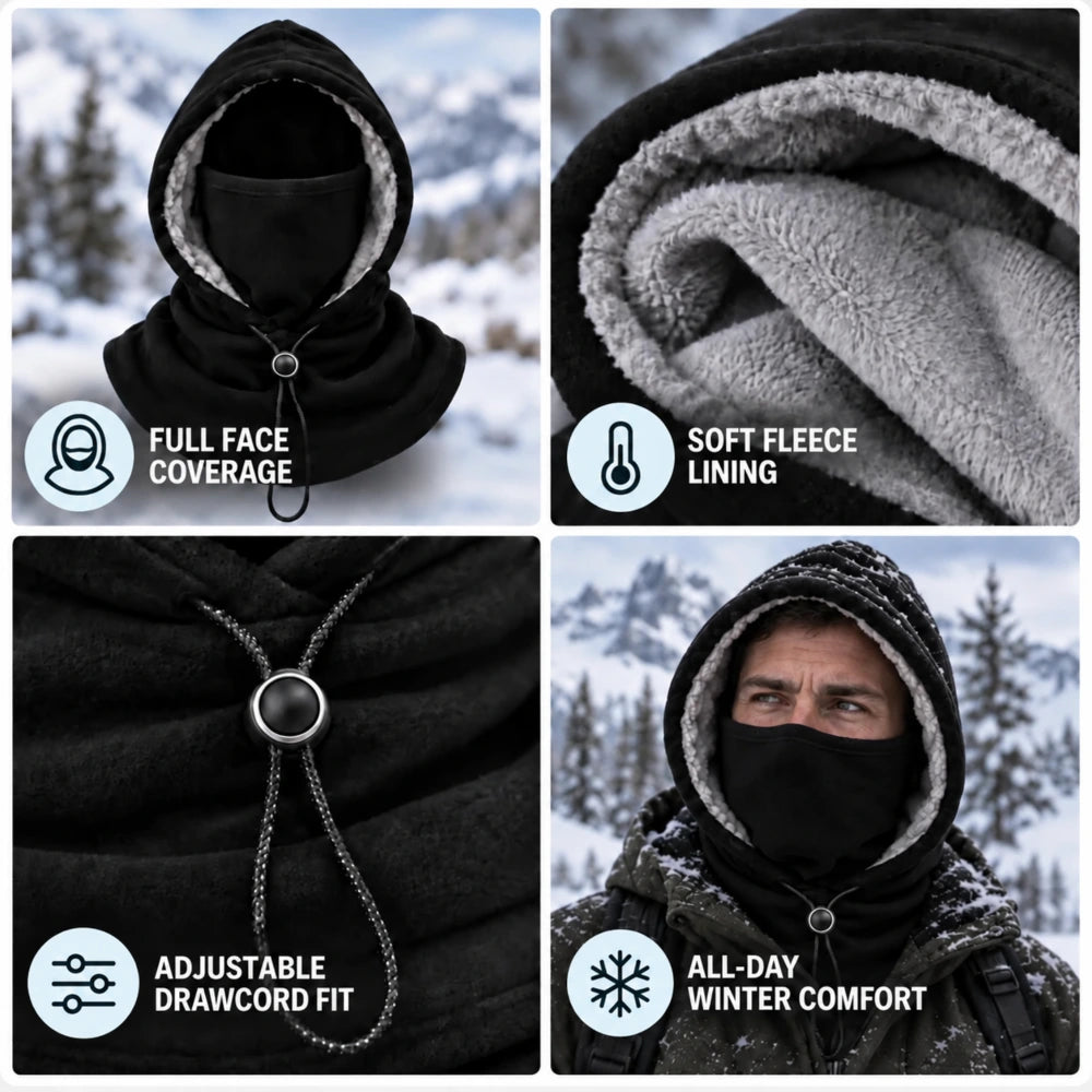 Flannel Warm Face Mask